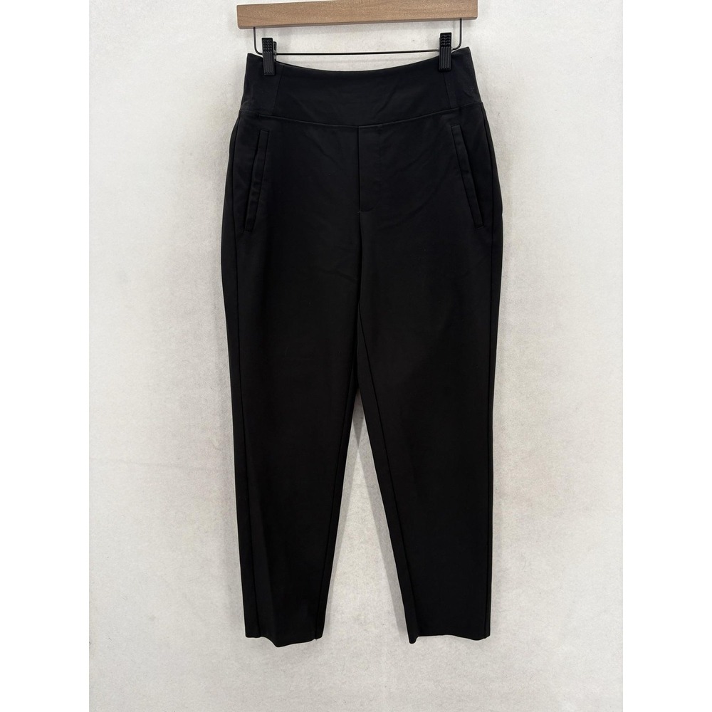 Athleta Endless High Rise Pants Womens 0 Black Stretch Casual Performance Travel